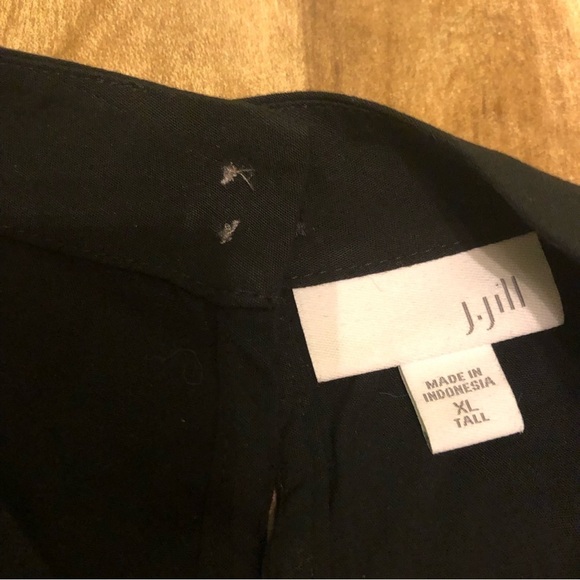 3/$25 J JILL XL-Tall, (XLT-16 FIT) Black Keyhole Cut Out - Picture 2 of 9